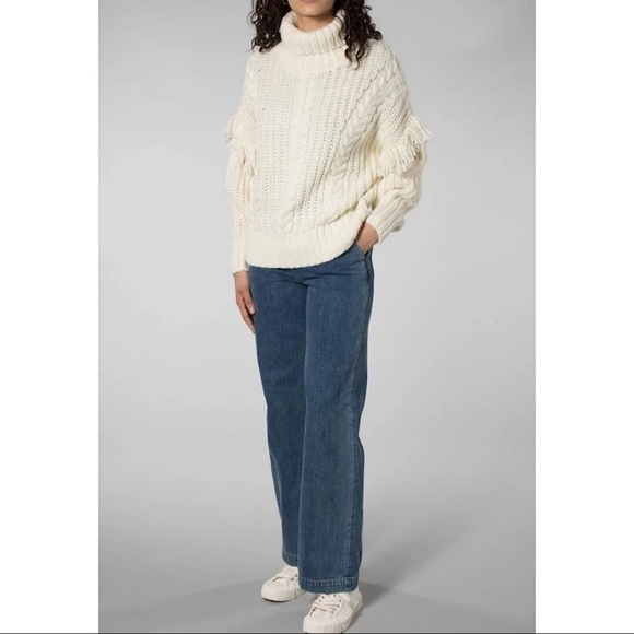 Selected Femme-Wool Blend Chunky Cable Knit - Picture 3 of 15
